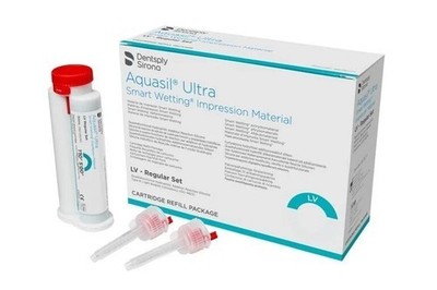 DENTSPLY AQUASIL ULTRA LV REGULAR SET VPS IMPRESSION 4 x Cartridge