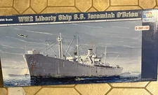 Trumpeter 1/350,  S.S. Jeremiah O'Brien WWII Liberty Ship. 2 Boxes W/ 58 Photos