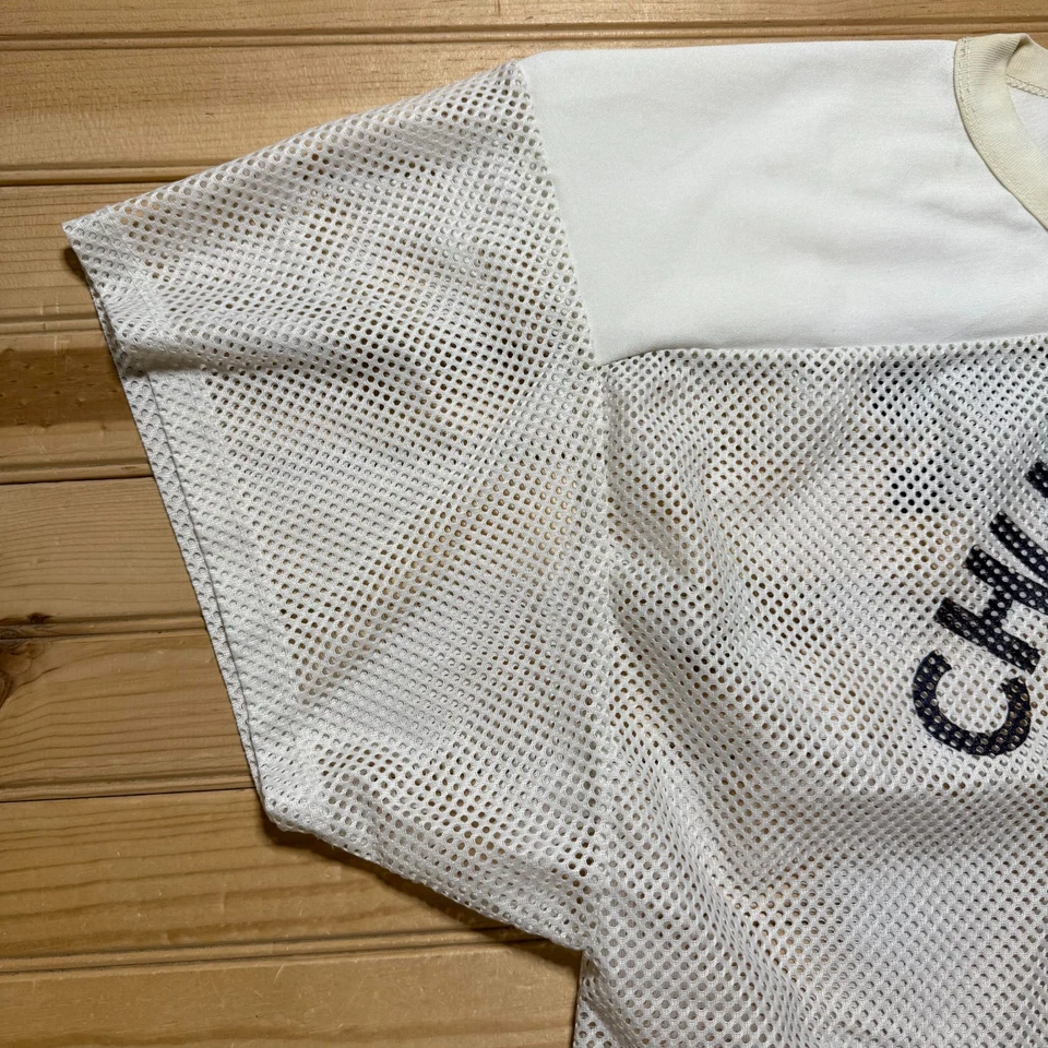 Jersey corto de malla vintage años 80 Chug-A-Lugs Beer Liotta #11 hecho en EE. UU. talla pequeña Foto 3 de 4