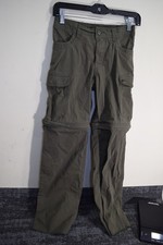 Boy Scout YOUTH 10 Uniform Official Green Current BSA Convertible Pants 26x26