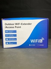 AX1800 Outdoor WiFi 6 Extender, High Power Outdoor WiFi Extender Signal Booster,