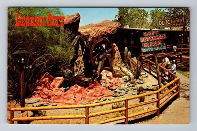 Legend City CA-California, Cursed Old Mine, Vintage Postcard