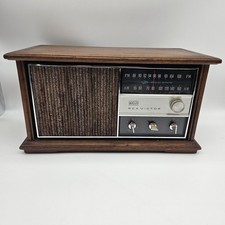Vintage RCA Victor RGC425 Solid State AM FM Radio Wood Cabinet FOR PARTS