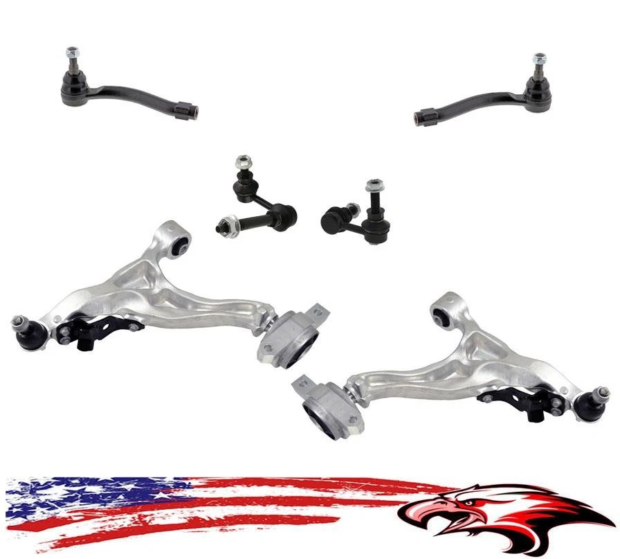 Nuevo kit de chasis de dirección de 6 piezas para Infiniti EX35 2008-2012 SOLO TRACCIÓN TRASERA Foto 2 de 4