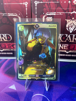 Vcard Divine Chaos 1st Edition Alluux 9 Holo