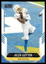 2021 Score Jalen Guyton Los Angeles Chargers #240
