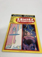COMICS INTERVIEW 64 w MOEBIUS SILVER SURFER COVER Fictioneer Books 1988