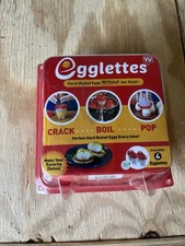 Egglettes Hard Boiled Eggs Without The Shell Pack of 4 As Seen On TV