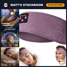 Bluetooth Sleep Headphones, Wireless Sleeping Headband for Comfort  Relaxation
