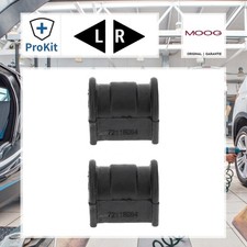 2x ORIGINAL® Moog Lagerbuchse, Stabilisator Vorne, Links, Rechts für Suzuki