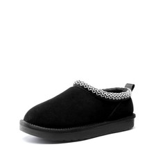 DREAM PAIRS Women's Genuine Suede Fuzzy Slippers Indoor Outdoor Fluffy Home...