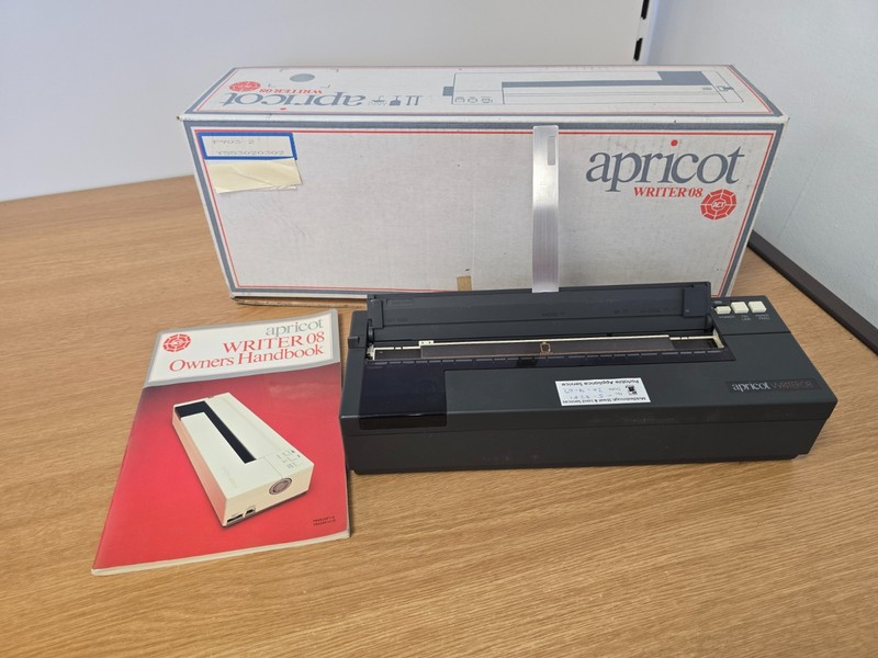 ☆☆ Vintage Apricot Portable Computer Writer 08 Printer ☆☆