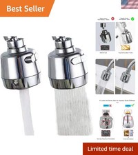 High-Pressure Faucet Sprayer with 360  Swivel  Simple Tool-Free Installation