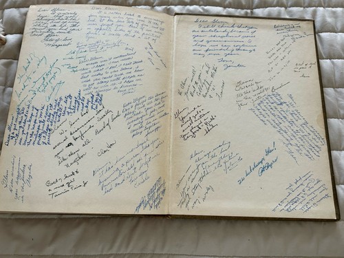 1951 McAllen HS Yearbook, Texas "El Espejo" Student Signatures Favorites, Sports - Bild 12 von 15