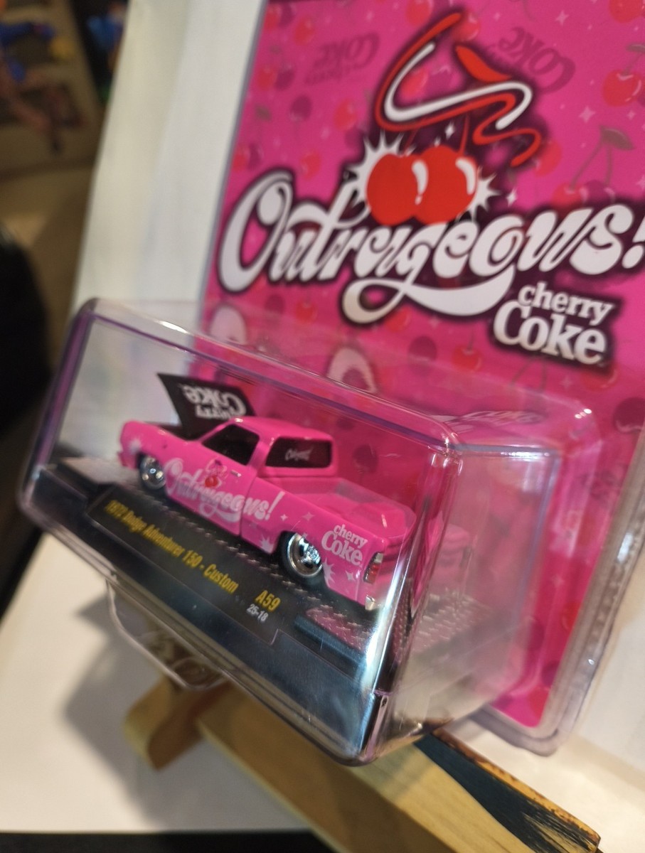M2 Machines Coca-Cola Cherry Coke 1972 Dodge Adventurer 150