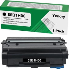 55B1H00 Black High Yield Toner Cartridge Lexmark 55B1000 Laser Printer     
