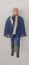 Vintage 1978 Commander Adama + Cape Action Figure Battlestar Galactica Mattel