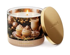 Goose Creek Egg Nog Icing 3-Wick Candle