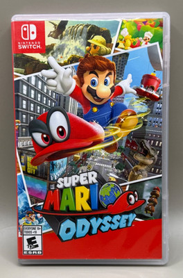 Super Mario Odyssey - Nintendo Switch - CIB Case + Game Cartridge, Tested, VG