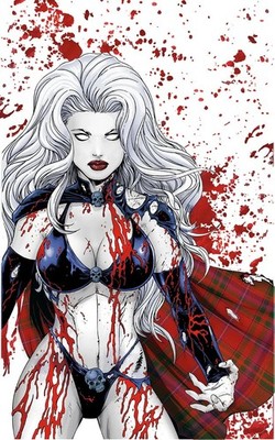 Lady Death: Killers #1 Invincible Virgin Art Edition by Marat Mychaels LTD to 66