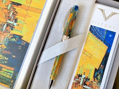 Visconti Van Gogh Cafe Terrace Ballpoint Pen Brand New In Box