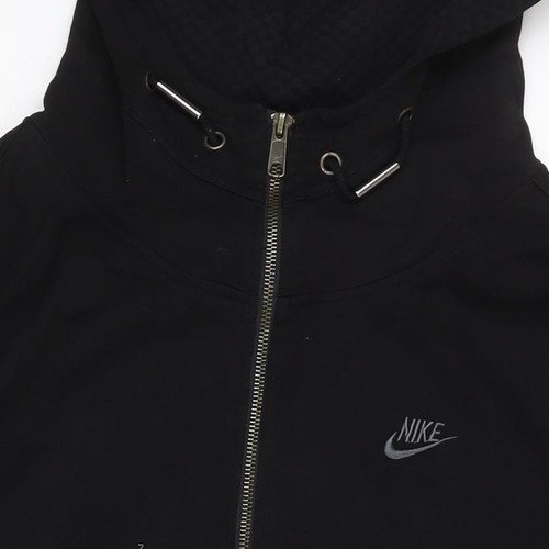 Nike Men’s Black 2XL Full Zip Hoodie Polyester Jacket - Picture 9 of 12