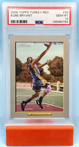 Kobe Bryant #20 card from 2006 Topps Turkey Red