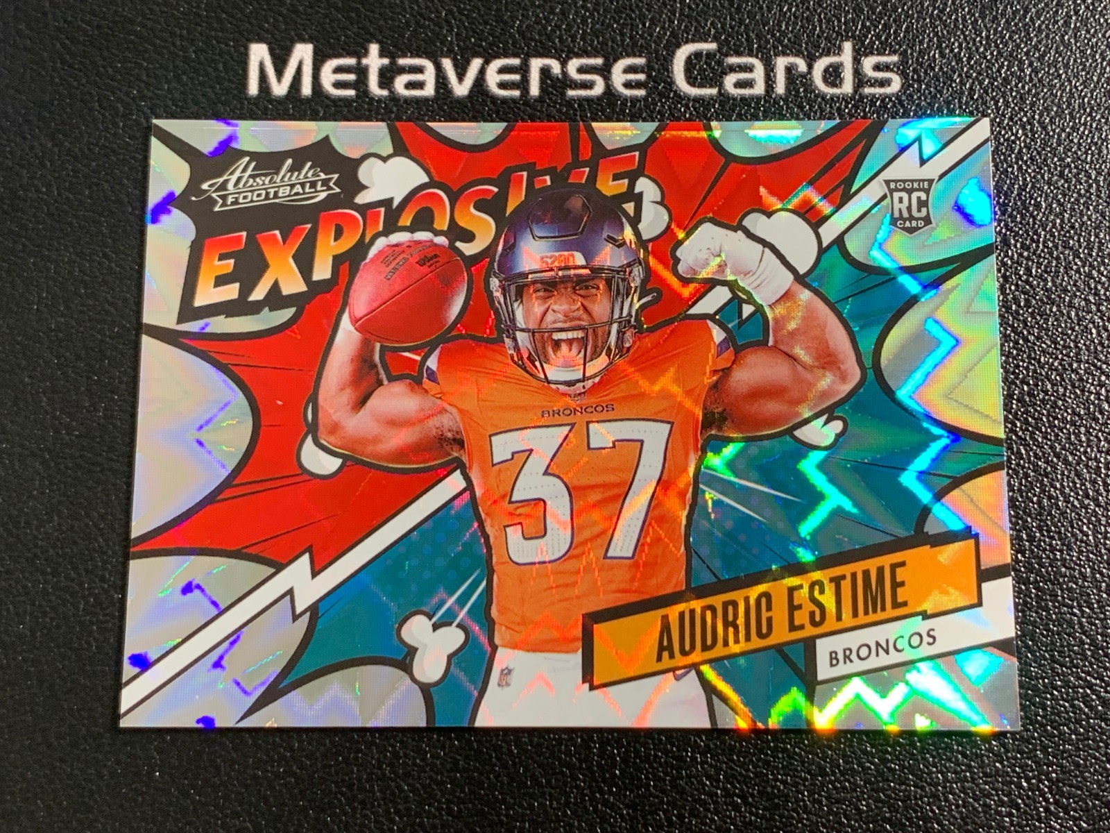 2024 Panini Absolute Explosive Audric Estime RC Rookie