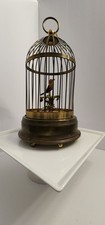 ANTIQUE GERMAN KARL GRIESBAUM SINGING BIRD CAGE MUSIC BOX AUTOMATION Read!! on The Hot Collector