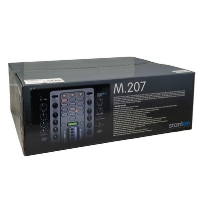Stanton M.207 2 Channel DJ Mixer Crossfader EQ RCA Phono Line
