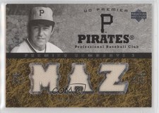 2007 Upper Deck Premier Remnants 3 Variation Gold 8/27 Bill Mazeroski HOF 1h1