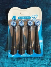 Soft Toothbrush Heads for IO Electric Toothbrush - Model YE-i1- 4 Count