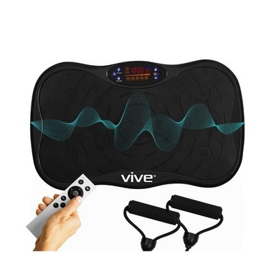 Vive Vibration Plate Exercise Machine - Shake Plate Vibration Platform with R...