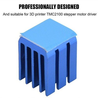 10pcs Blue Aluminum Stepper Motor Driver Heatsink Cooling Fins Cooler