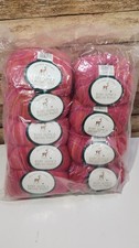 Plymouth Yarn Baby Alpaca Brush Paint Lot of 9 Color 8818 Pink Orange NEW