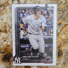 2025 Topps RC Ben Rice #US25 MLB Debut NY Yankees