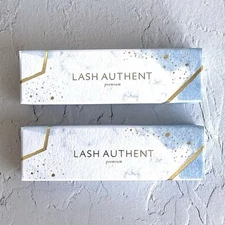 LASH AUTHENT Eyelash Serum 2 Bottles Set Made in Japan Professional Exosome