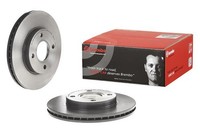 2X Brembo Bremsscheibe Prime Line - UV Coated 09.7806.11 FüR Fiesta Ford Puma KA