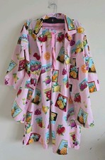 Nick Nora Fruit Stand Pink Pajama Set Sz M