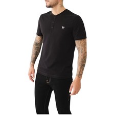 Image of True Religion Mens T Shirt Short Sleeve Crew Neck Top Pullover Summer Cotton Tee
