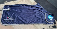 Horse Show Rug Navy / Silver Size 6ft 9in