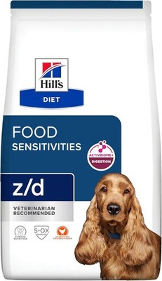 z/d Skin & Food Sensitivities Diet Chicken Flavor Dry Dog Food [8, 17.6, 25 lbs]