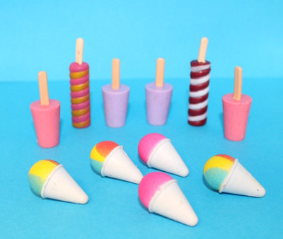 Our Generation by Battat Ice Cream Bars, Snow Cones, Popsicles for 18'' Dolls