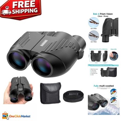 20x25 High-Powered Waterproof Binoculars with HD Optics for Outdoor Adventures
