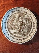 Dekoteller Wandteller Der Faßbinder Hutschenreuther Exklusiv Für Pieroth