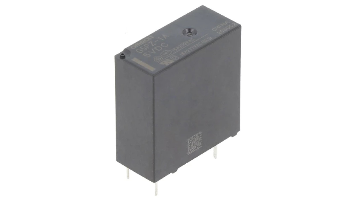 Electromagnetic relay SPST-NO U5VDC coils PCB G5PZ1A5DC /T2UK
