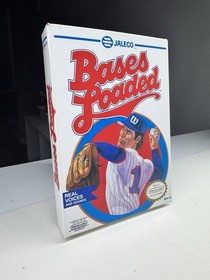 Bases Loaded for NES Nintendo Complete In Box CIB Foam, Insert, Manual, Sleeve