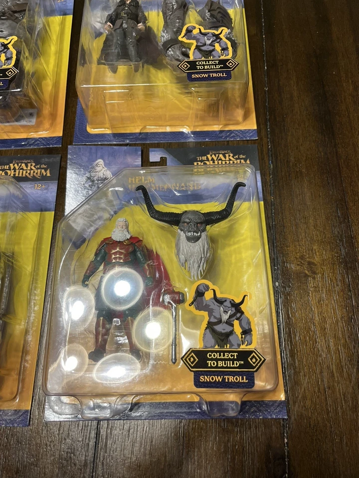 Mcfarlane Lord Of The Rings War On The Rohirrim Figures Complete Set - Image 2 of 4