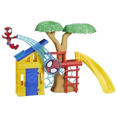 Spidey and his Amazing Friends Spidey Playground Playset, Incl...