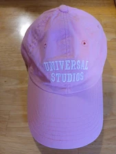 Universal Studios Hollywood Pink Cap Adjustable Hat Theme Park Souvenir New HTF